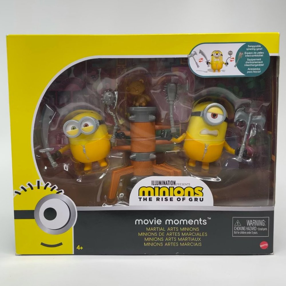 Minions Rise of Gru Martial arts play set